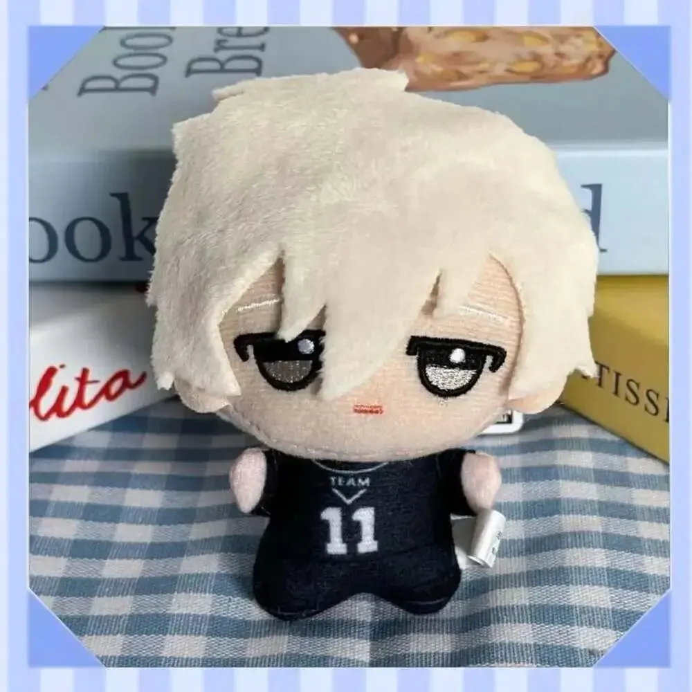 Blue Lock 10Cm Striker Plush Keychain, Japanese Anime Backpack Charm, Soccer Dol